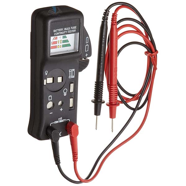 Battery, Bulb, Fuse and Continuity Tester
