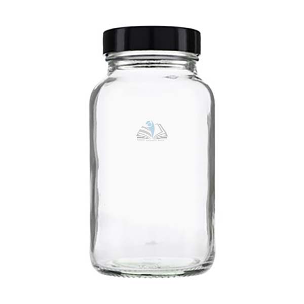 Clear Glass Jar with Screw Cap 250ml