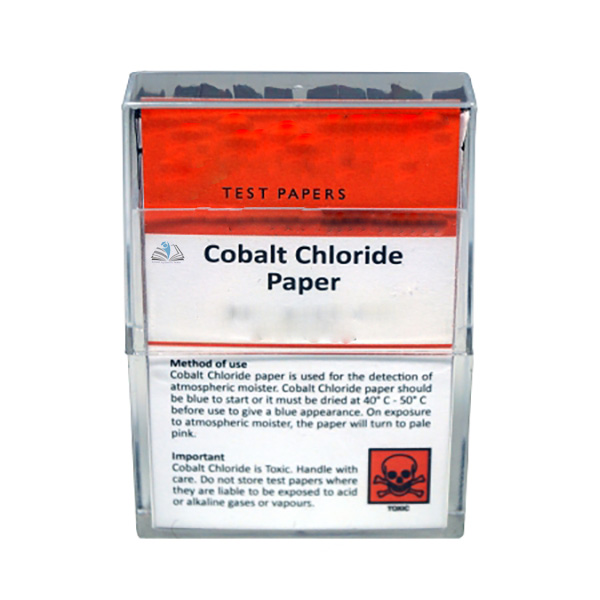 Cobalt Chloride Test Paper