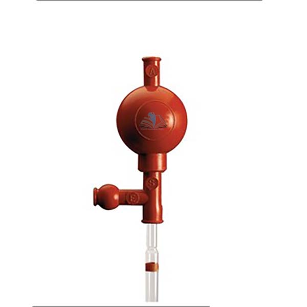 Pipette Filler Bulb Type, Red - 25ml