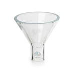 Glass Powder Funnel - 80mm Diameter