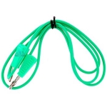 4mm Stackable Plug Leads Economy Green