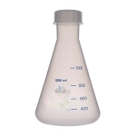 Polypropylene Conical Flask with Screw Cap 1000ml