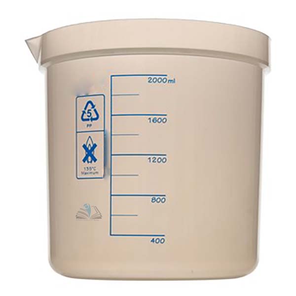 Plastic Graduated Beaker 2000ml