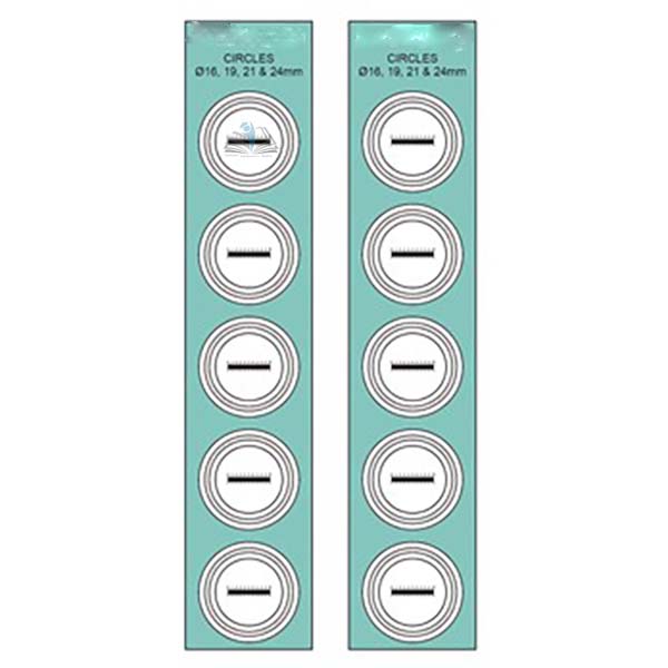 Film Reticles with Micrometer Scale