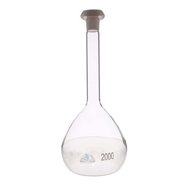 Stoppered Volumetric Flask (Class A) 2000ml