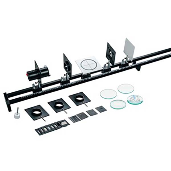 Optical Bench with Rail and Accessories 1.5 Metre